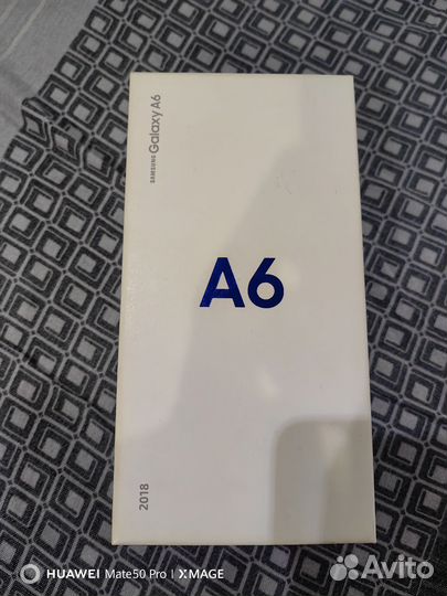Коробка Galaxy A6 2018