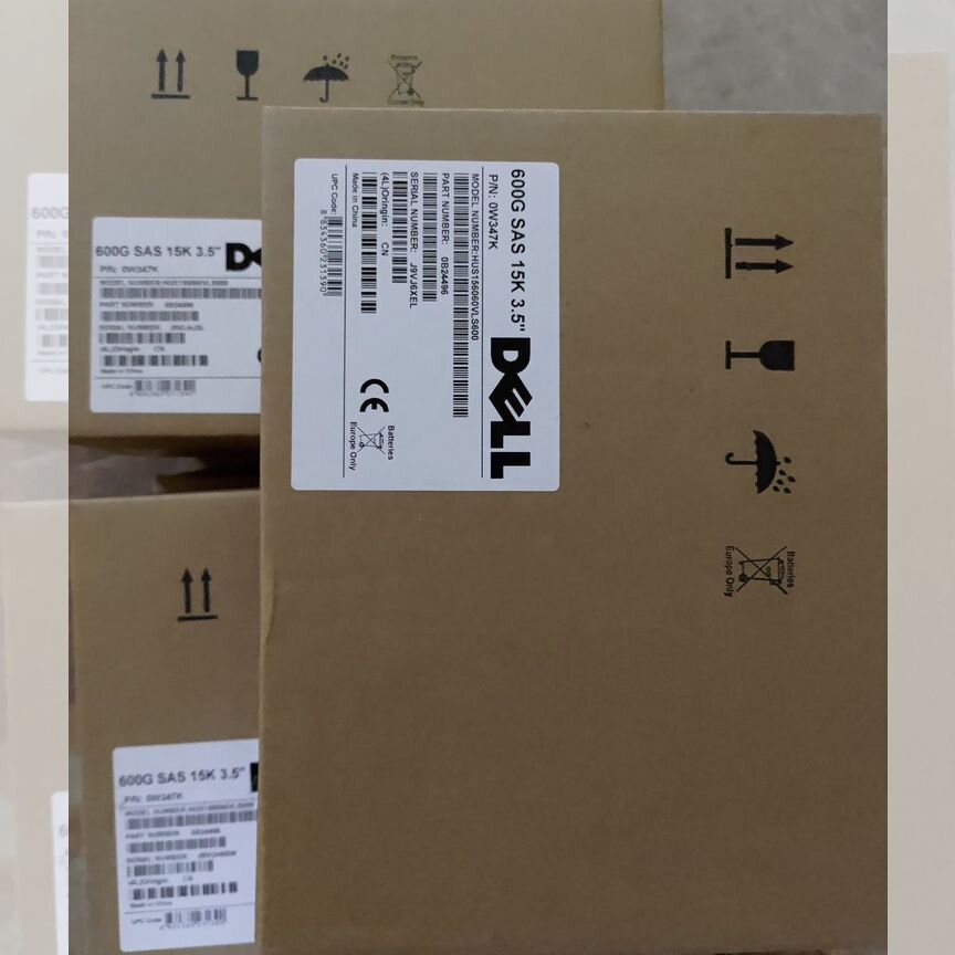 [W347K] Жесткий Диск Dell 600gb 15k 3.5 W348k W347k