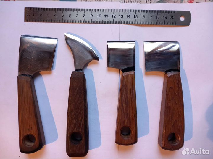 Шорные ножи для работы с кожей