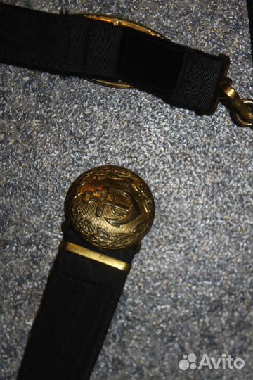 Ремнь поясной вмф парадный