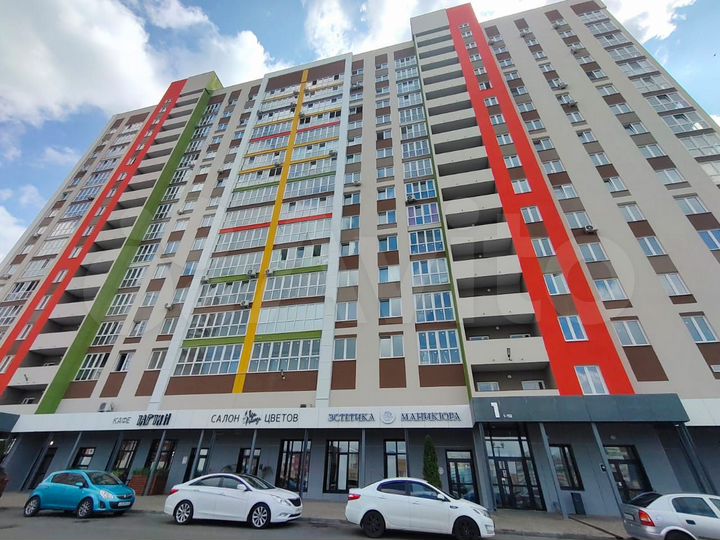 2-к. квартира, 58,3 м², 14/16 эт.