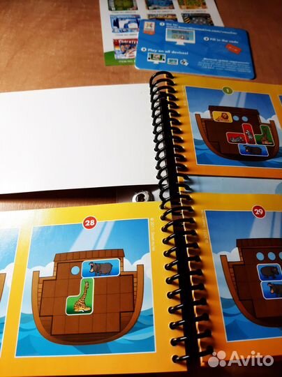 Логическая игра bondibon в дорогу- Ноев ковчег