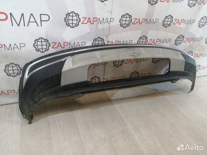 Юбка бампера задняя Audi Q7 4M 2018-Нв