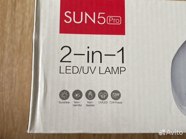 Лампа UVLed SUN 5 Pro 72W