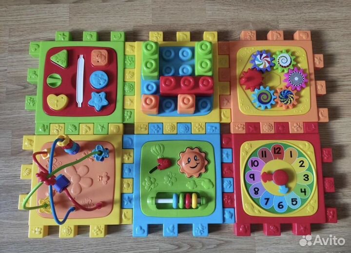 Развивающий куб визиборд для детей