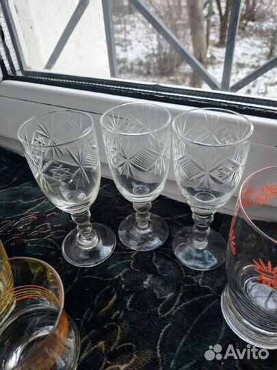 Стекляные изделия СССР