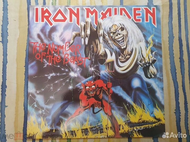 Фирменные виниловые пластинки. Iron Maiden