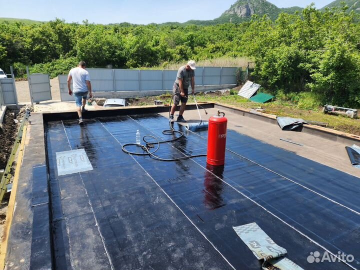 Крыша - кровельные работы