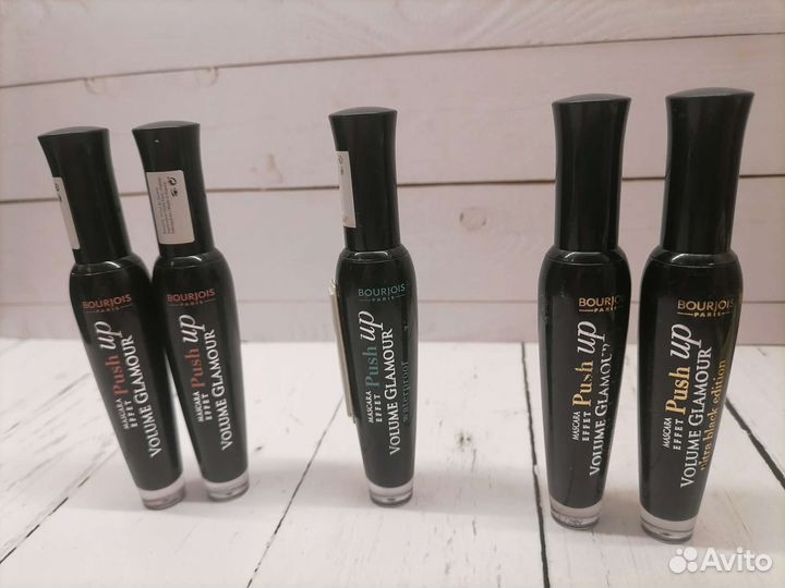 Тушь для ресниц объёмная ультра чёрная bourjois