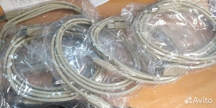 10шт кабель соединительный для принтера мфу USB