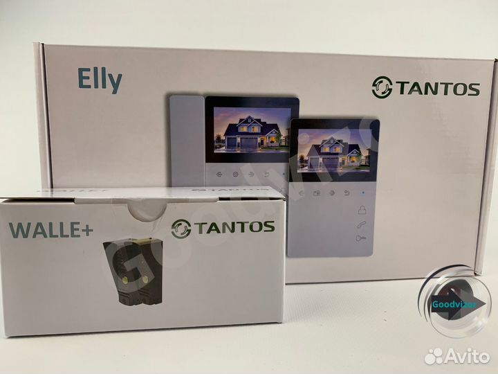 Комплект видеодомофона tantos Elly