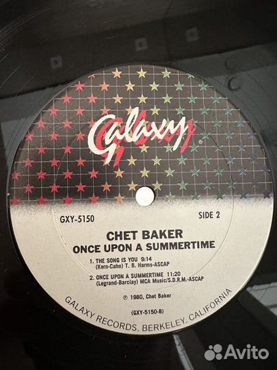 Chet Baker – Once Upon A Summertime, NM