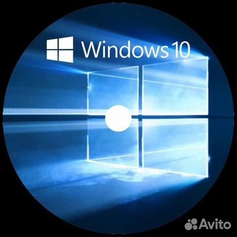 Диск Установочный Windows 7, 8.1 или 10