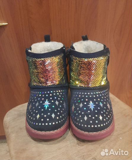 Ботинки зимние для девочки