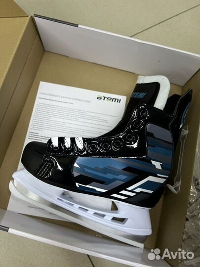 Коньки хоккейные atemi