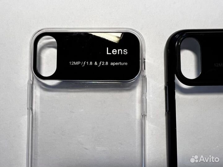 Чехлы для Apple iPhone Х с рамкой на блок камер