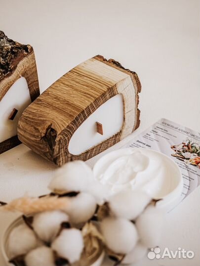 Ароматическая свеча ручной работы