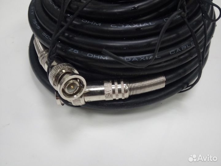 Кабель видеонаблюдения BNC 10м