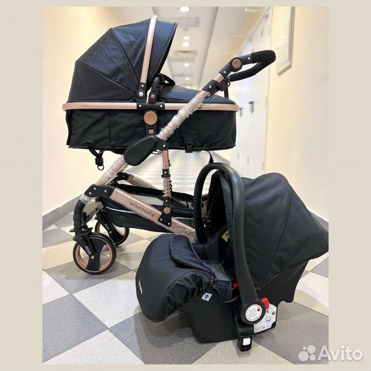 Коляска 3 в 1 новая