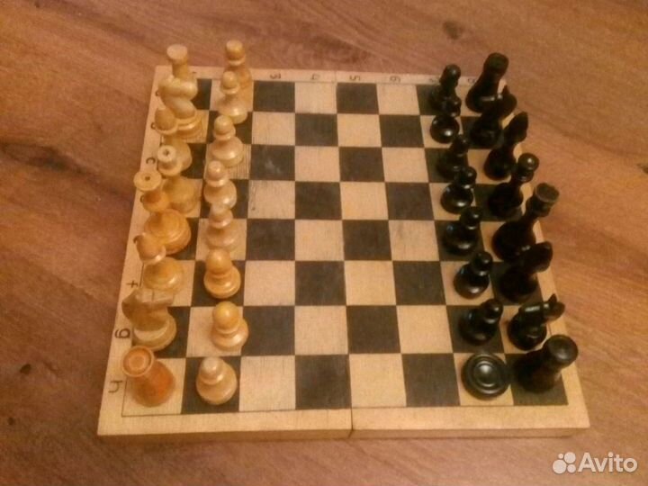 Шахматы с фигурами из СССР отк-4 70-е