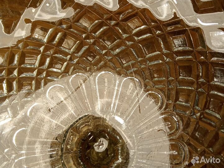 Ваза для фруктов на ножке, Дятьково, СССР