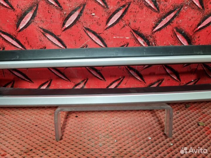 Спойлер переднего бампера Mitsubishi Outlander 3