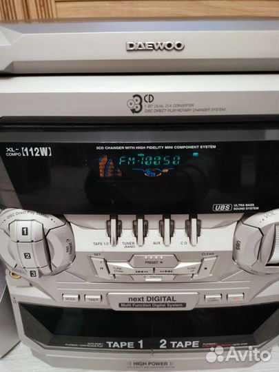 Музыкальный центр daewoo