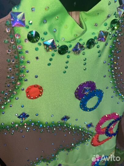 Купальник для художественной гимнастики 128