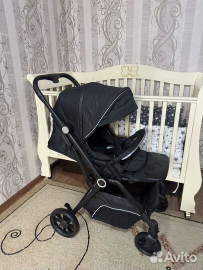 Коляска прогулочная новая с реверсивным блоком