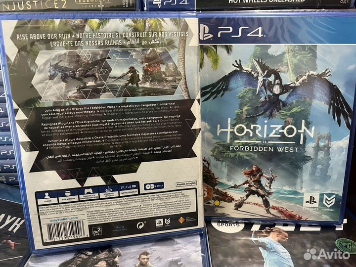 Диск Horizon Запретный Запад PS4 Новый