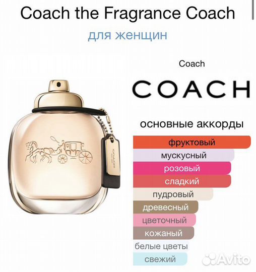 Парфюм Coach