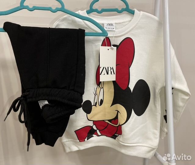 Костюм детский zara новый minnie