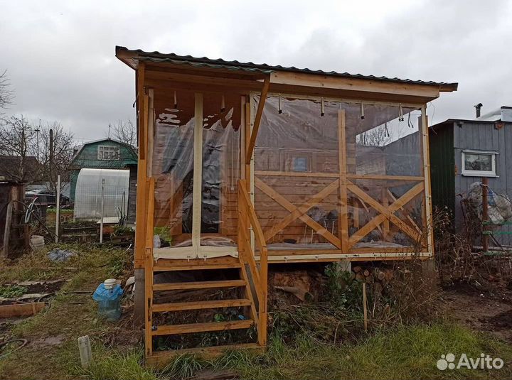 Мягкие окна на веранду