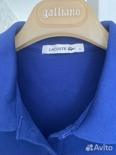 Lacoste поло женское S