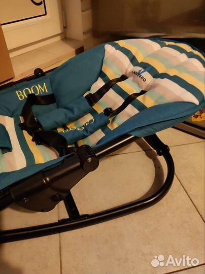 Шезлонг для новорожденных Boom Caretero