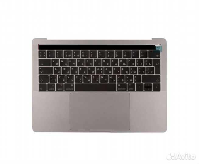 Топкейс MacBook Pro 13 A1706 Space Gray AAA