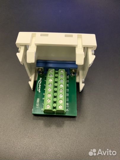 Розеткa VGA delock 65170 под винт