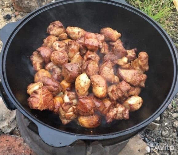 Казан Узбекский Наманган чугунный 22 л