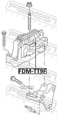 Подушка двигателя передняя (гидравлическая) FDM