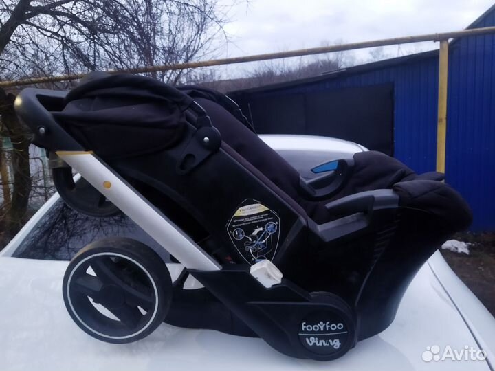 Коляска автолюлька foofoo