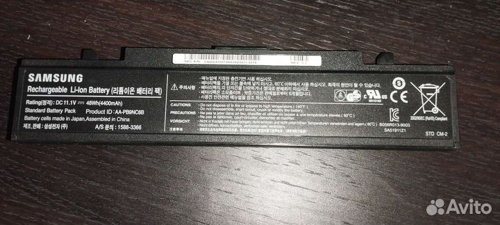 Аккумулятор для ноутбука samsung
