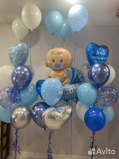 Качественные Шары на выписку. Выписка из роддома