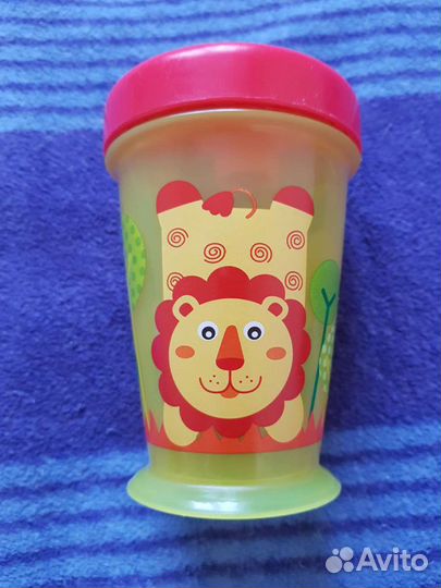 Поильник детский желтый