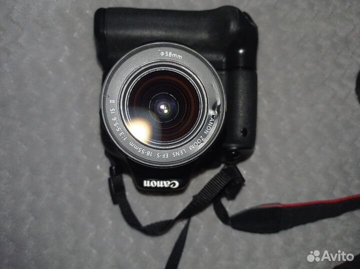 Зеркальный фотоаппарат canon EOS 550D + допы