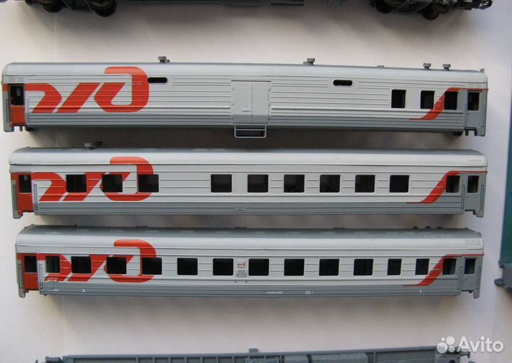 Тт 1/120 Кузова вагонов в раскраске 