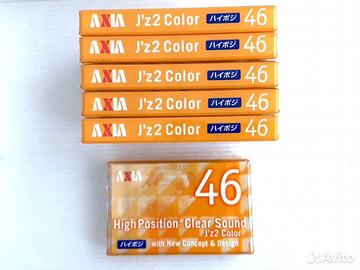 Аудиокассеты кассеты Axia Fuji J'z 2 46 - 2002 г