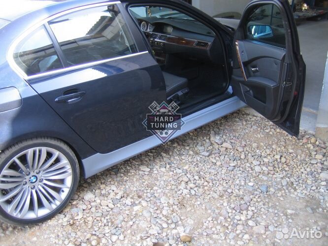 Накладки на пороги M-technik BMW E60