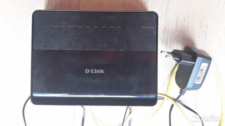 Wifi (вайфай) роутер adsl, D-Link DSL-2640U