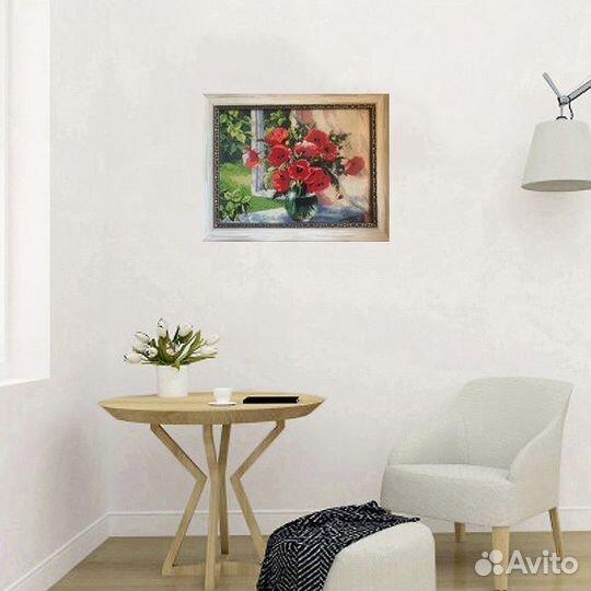 Картина Маки, мозаика, 48*38 см