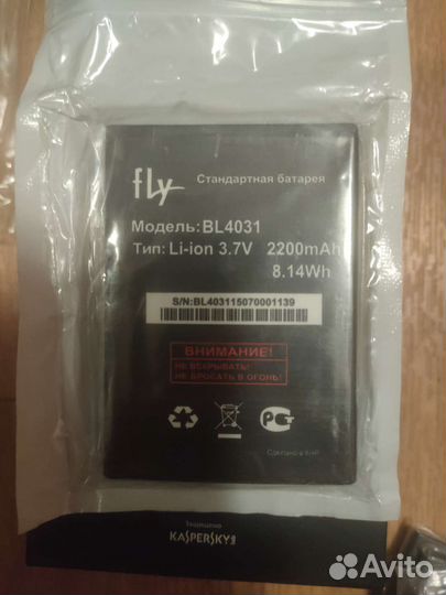 Аккумулятор для телефона fly